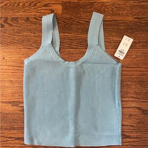 NWT Abercrombie Ottoman Slim Scoopneck Tank size M